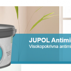 JUPOL Antimicrob – revolucionarna aktivna boja za unutrašnje prostore